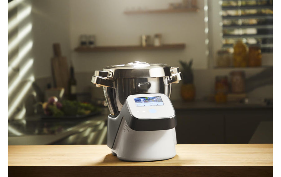 Moulinex Robot da cucina i-Companion Touch XL Argento/Bianco