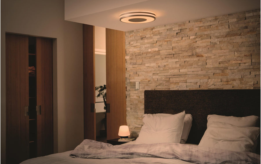 Philips Hue White Amb. Being Deckenleuchte silber 2400 lm + Dimmer - Foto 7