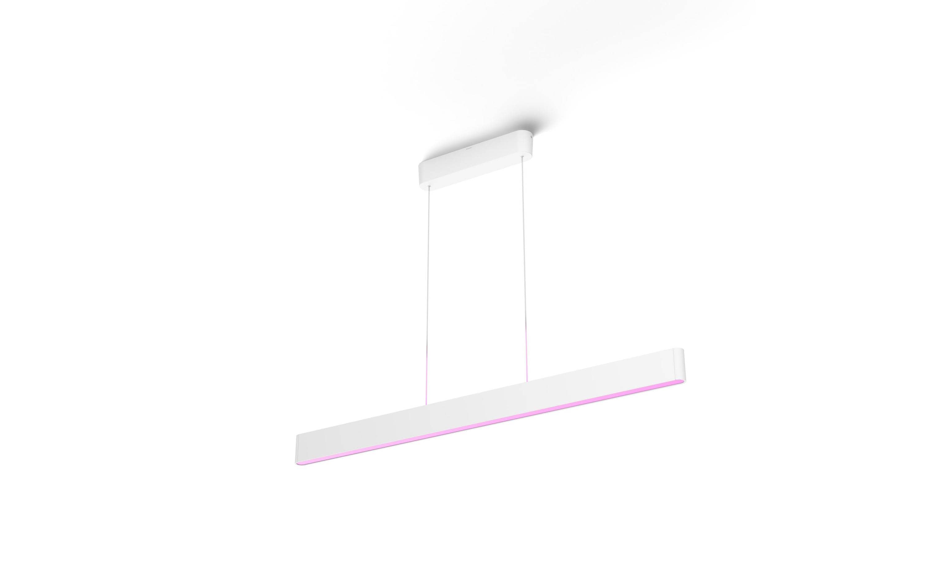 Philips Hue White & Col. Amb. Ensis Pendelleuchte weiss 4750 lm
