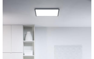 WiZ Panel Tunable White Deckenleuchte Schwarz 3400 lm