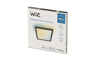 WiZ Panel Tunable White Deckenleuchte Schwarz 3400 lm