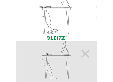 Leitz Fussstütze Ergo Grau