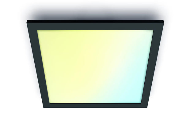 WiZ Panel Tunable White Deckenleuchte Schwarz 3400 lm