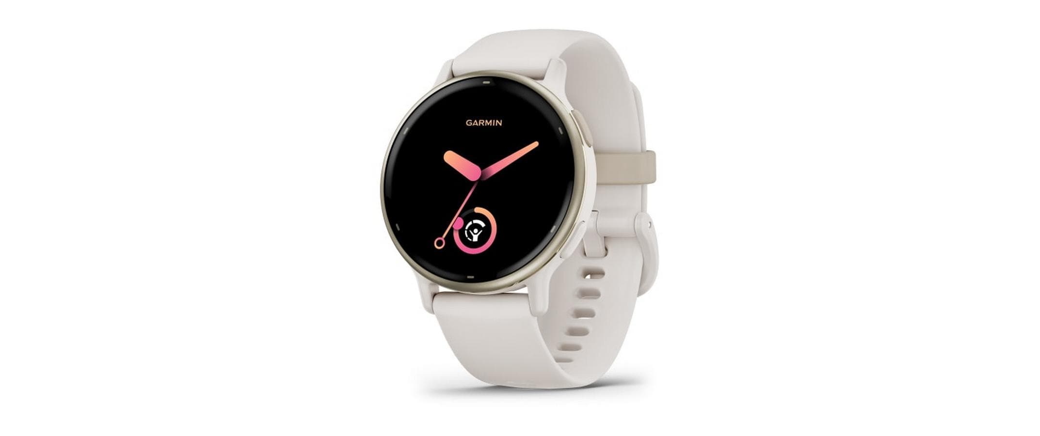 GARMIN Montre de sport GPS Vivoactive 5 ivoire/crème or