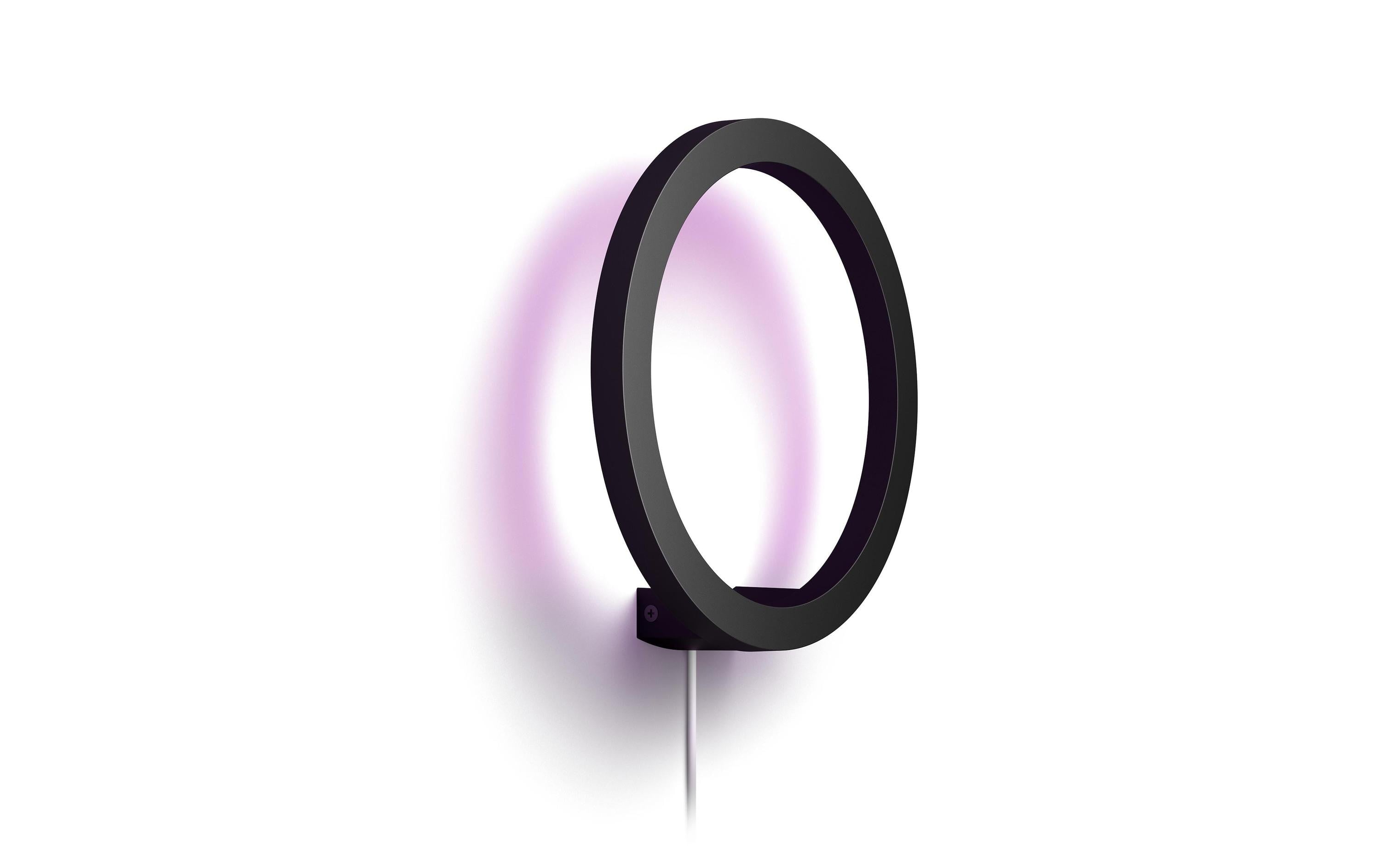 Philips Hue White & Color Ambiance Sana Wandleuchte Schwarz