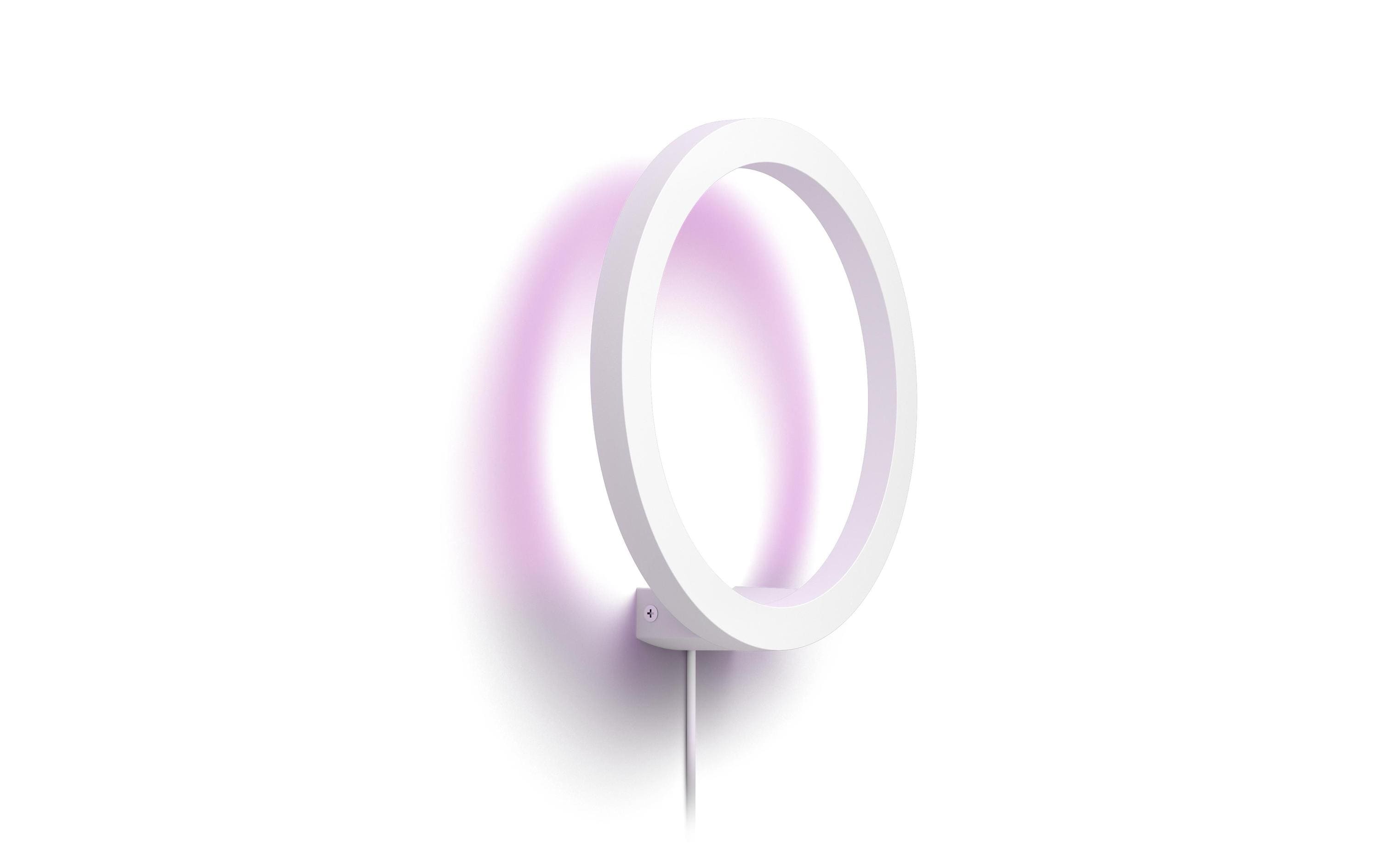 Philips Hue White & Color Ambiance Sana Wandleuchte Weiss