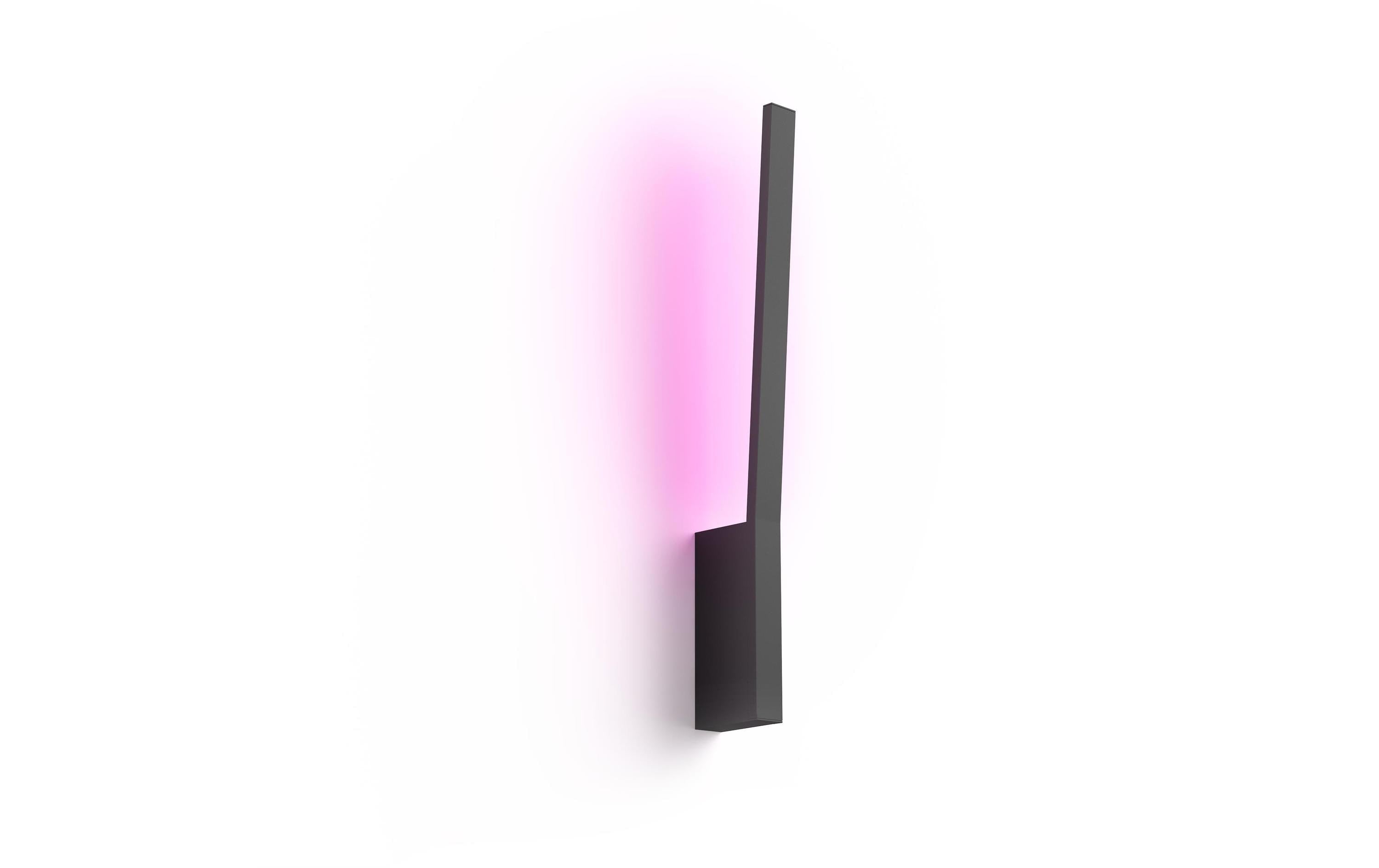 Philips Hue White & Color Ambiance Liane Wandleuchte Schwarz