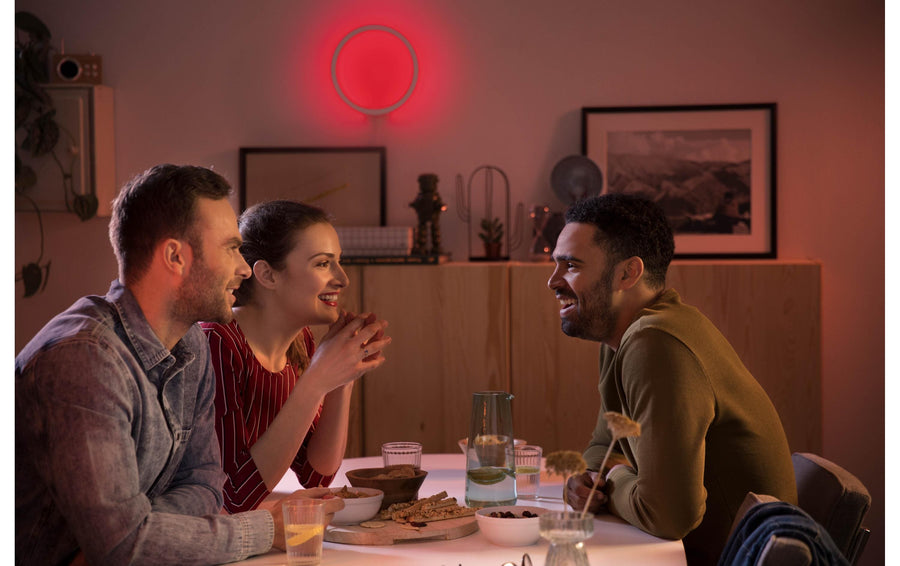 Philips Hue White & Color Ambiance Sana Wandleuchte Weiss - Foto 7