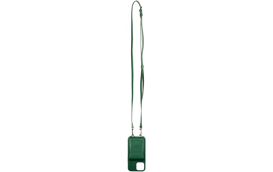 Urbany's Necklace Case Handekette+ iPhone 15 Pro Max Racing Green