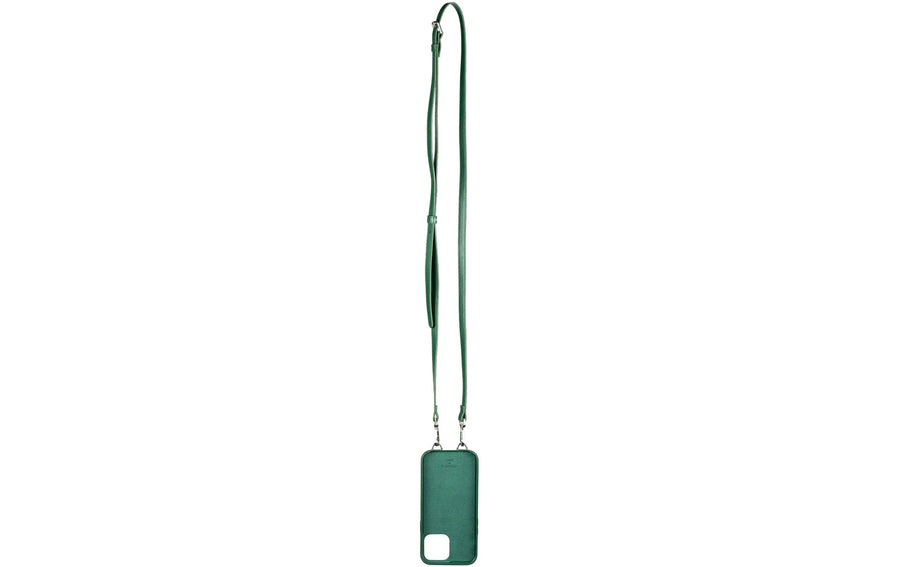 Urbany's Necklace Case Handekette+ iPhone 15 Racing Green