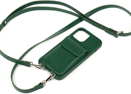 Urbany's Necklace Case Handekette+ iPhone 15 Racing Green