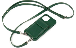 Urbany's Collier Étui Handekette+ iPhone 15 Racing Vert