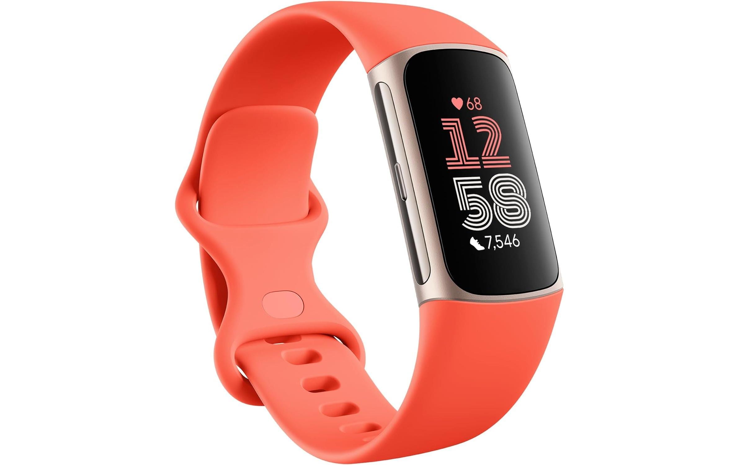 Fitbit Bracelet d'activité Charge 6, orange