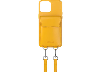 Urbany's Necklace Case Handekette+ iPhone 15 Plus Honey Bee