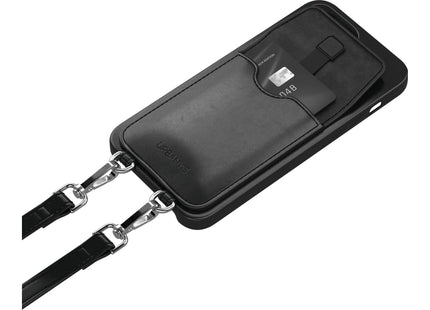 Urbany's Necklace Case Handekette+ iPhone 15 Pro Night Owl