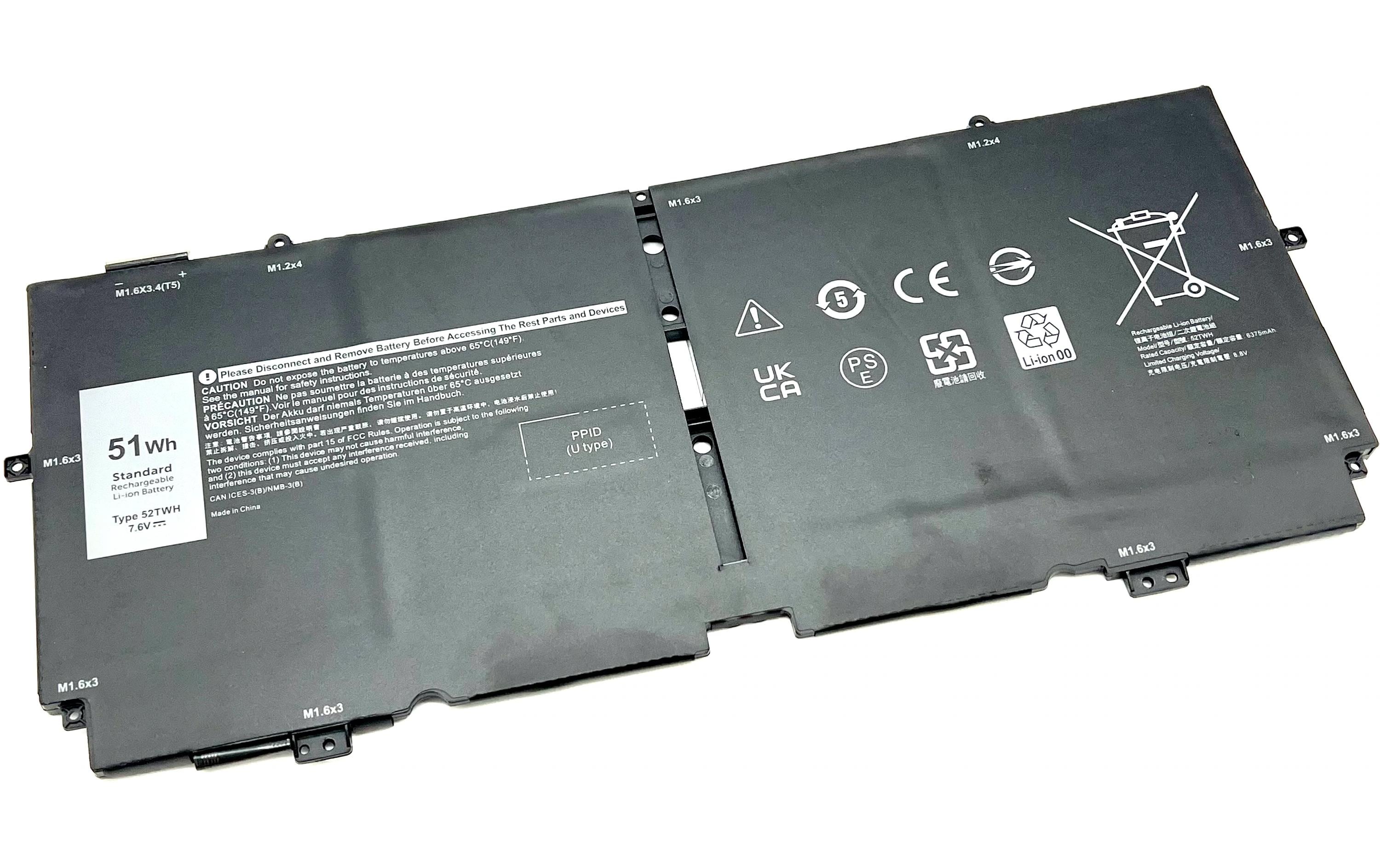 Vistaport Akku für DELL XPS 13 7390 2in1/7390 2in1