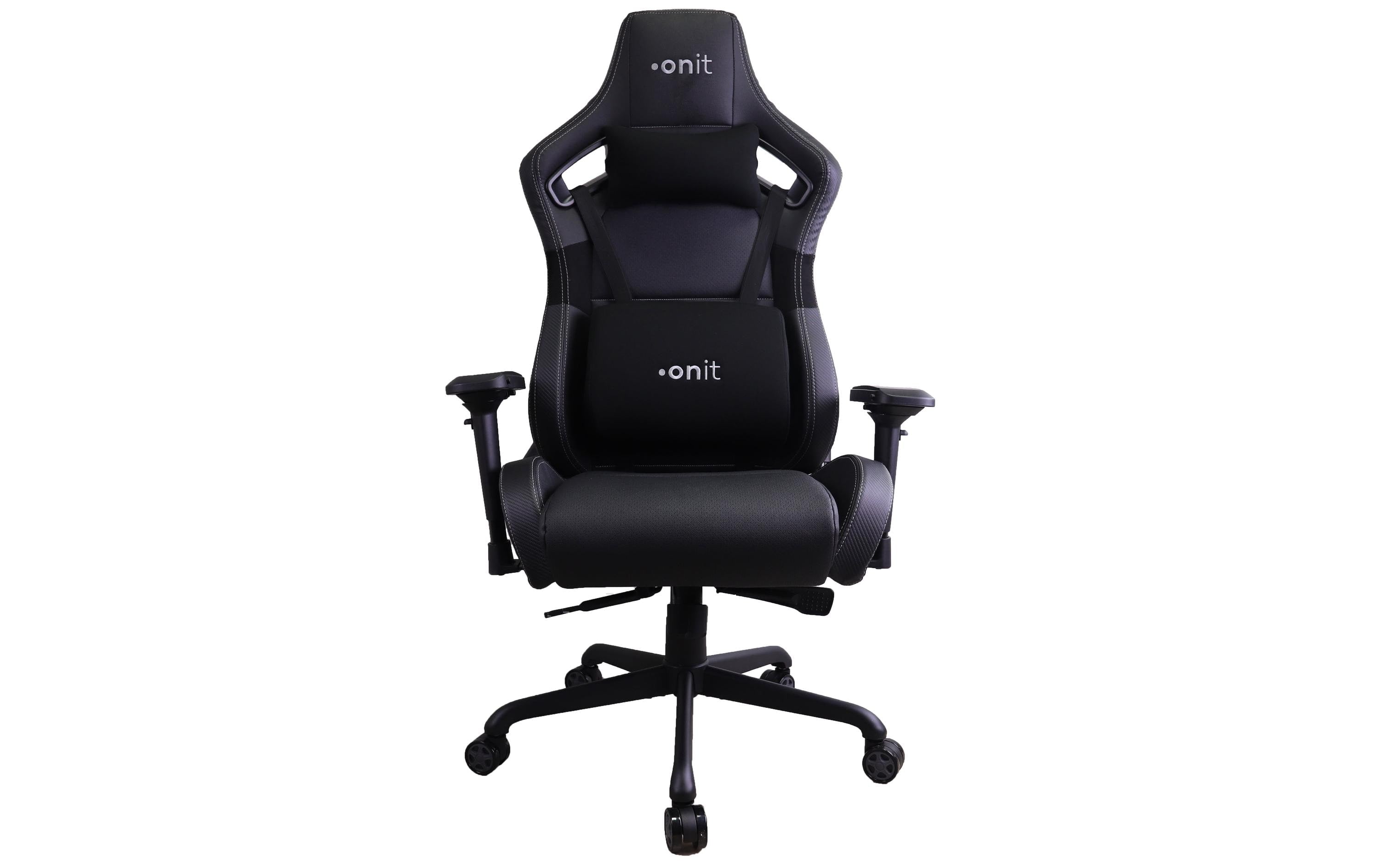 onit Chaise de jeu Premium Noir/Gris