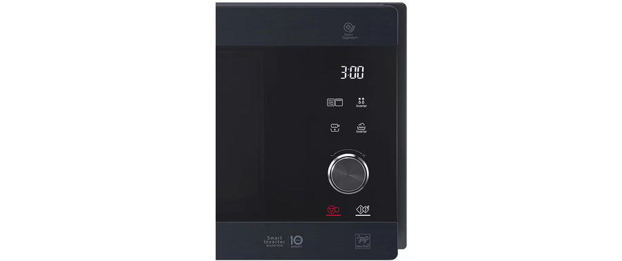 LG Mikrowelle mit Grill MH6565CPB Schwarz
