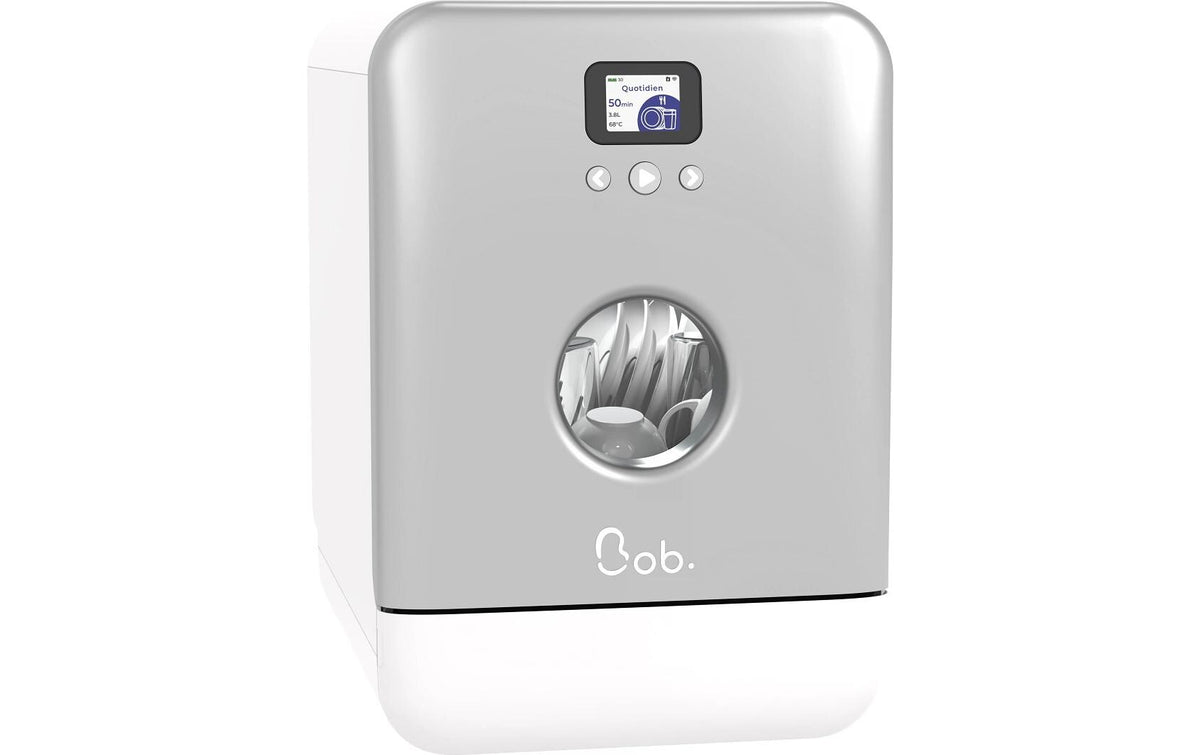 Daan Tech Tischgeschirrspüler Bob Weiss/Silber