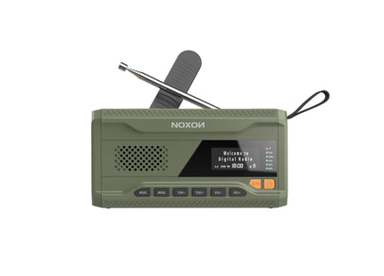 Noxon DAB+ Radio Dynamo Solar 211 Green