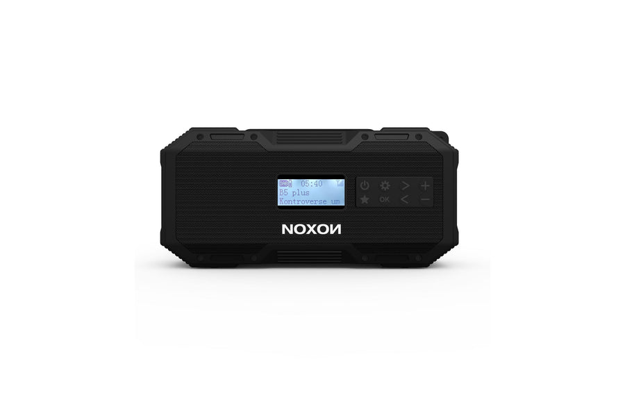 Noxon DAB+ Radio Dynamo Solar 411 Black