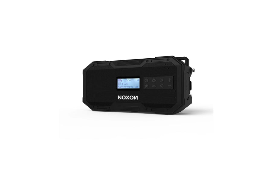 Noxon DAB+ Radio Dynamo Solar 411 Black