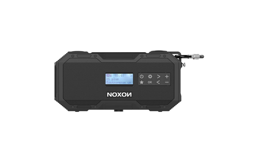Noxon DAB+ Radio Dynamo Solar 411 Black
