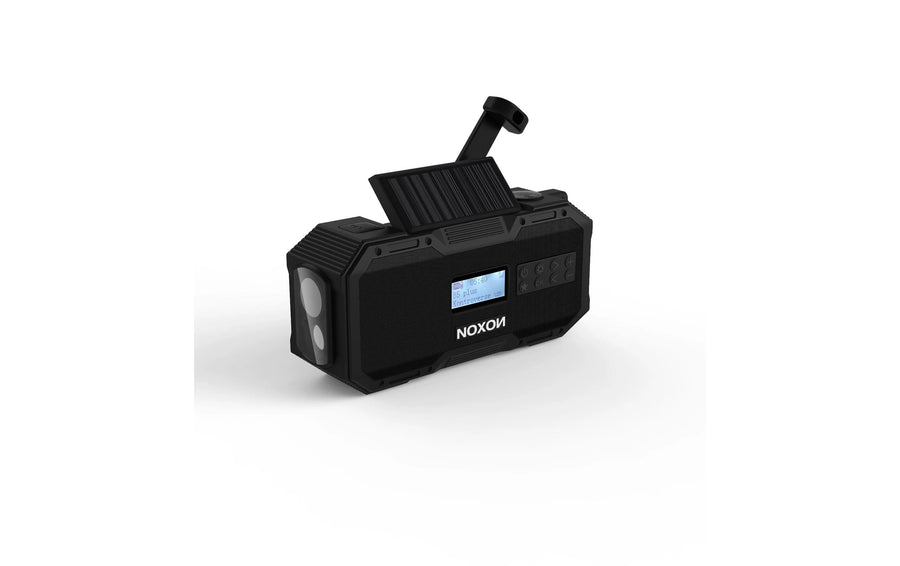Noxon DAB+ Radio Dynamo Solar 411 Black