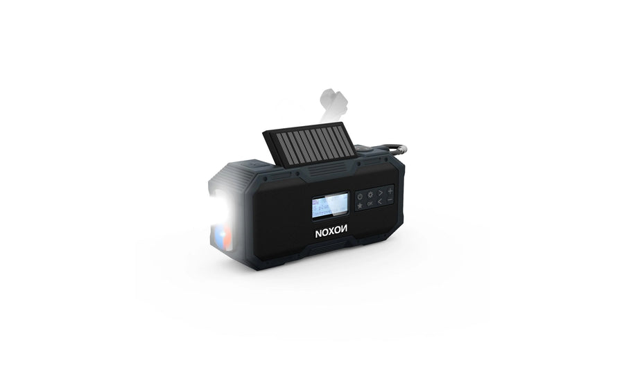 Noxon DAB+ Radio Dynamo Solar 411 Anthracite