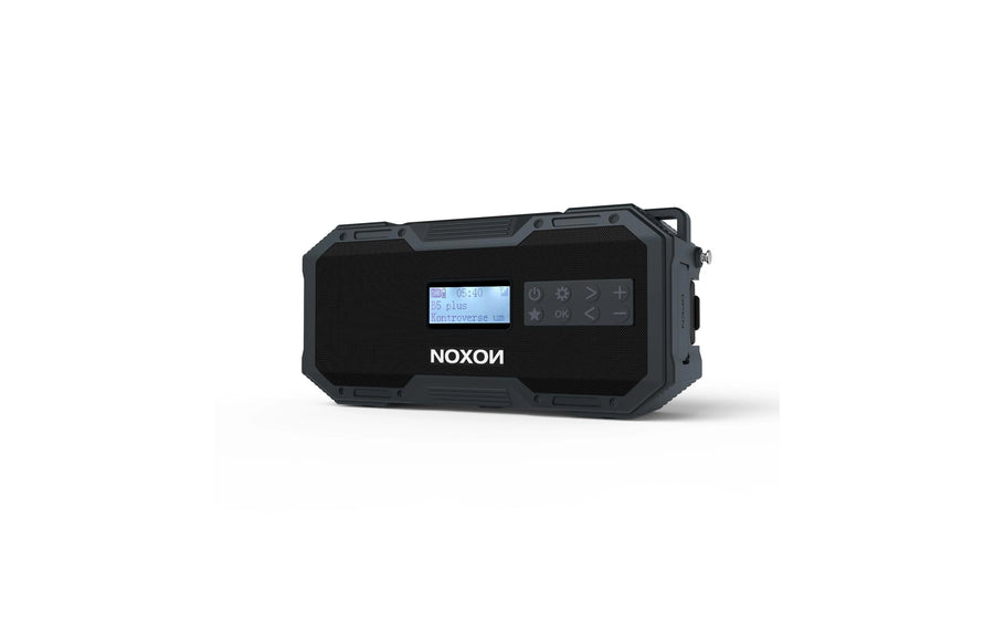 Noxon DAB+ Radio Dynamo Solar 411 Anthracite