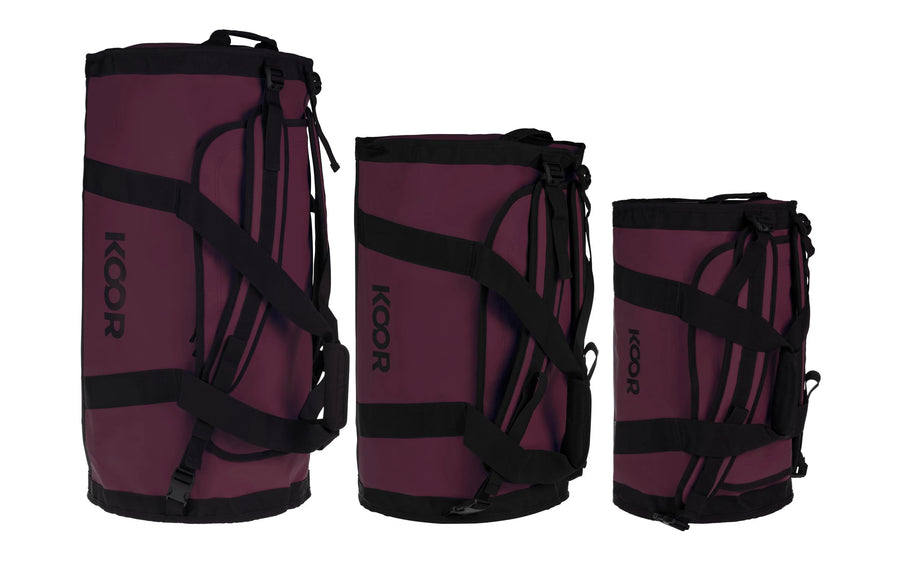 KOOR Borsone Sooma 70 l, Maroon