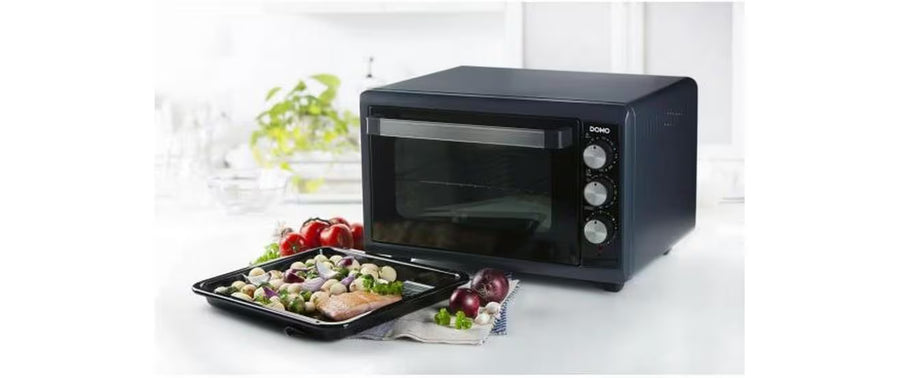 Domo Backofen DO518GO 38 l, Blaugrau