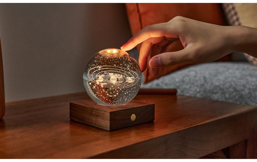 Gingko LED Stimmungslicht Amber Sonnensystem Braun - Foto 4