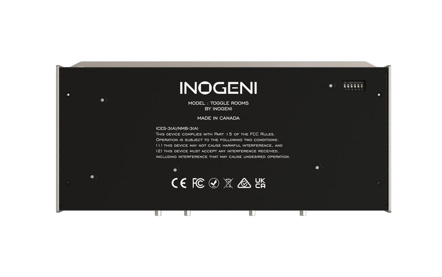 Inogeni TOGGLE ROOMS USB 3.0/HDMI - 2 PC Switcher