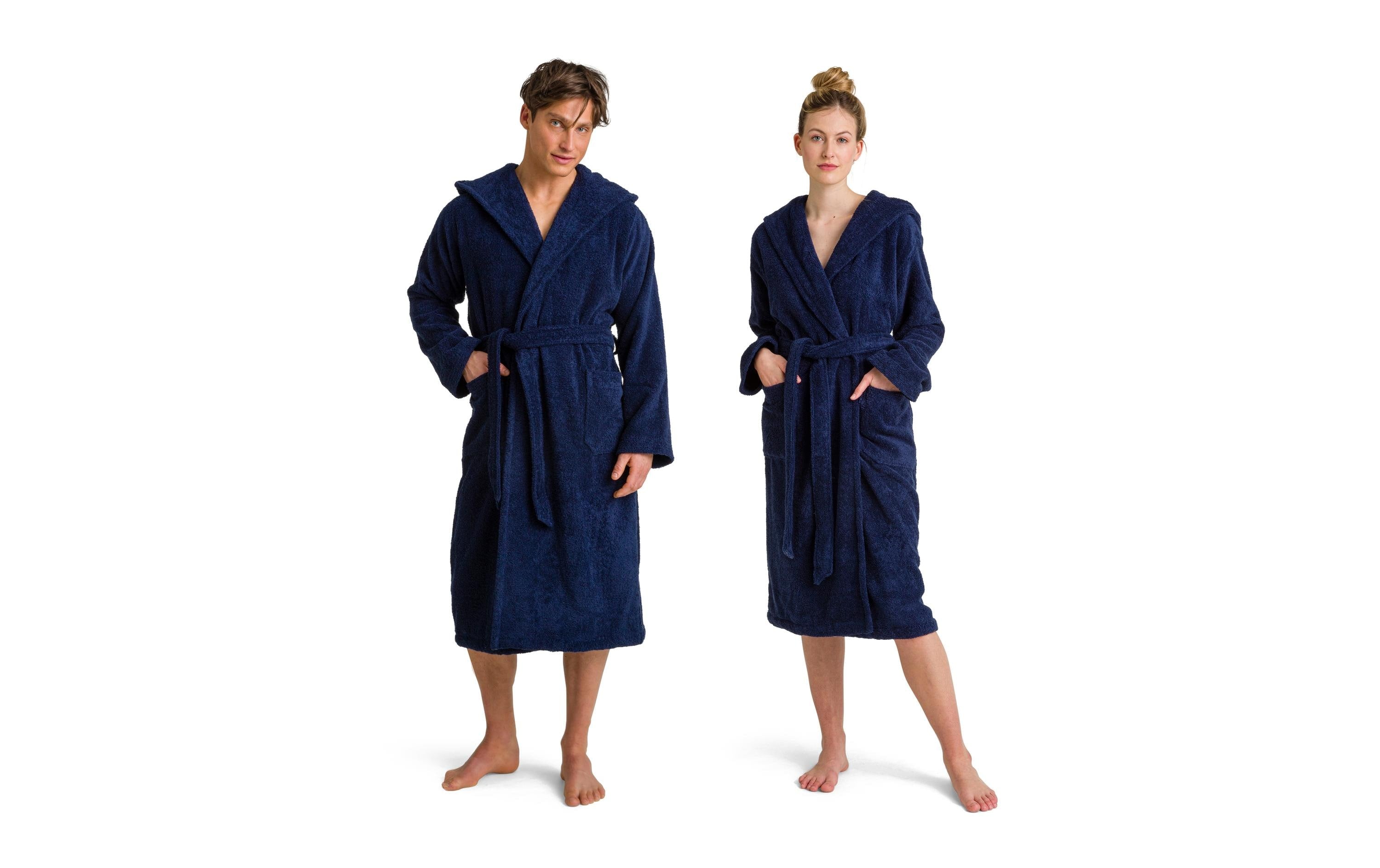 Möve Bademantel Superwuschel XL, Blau