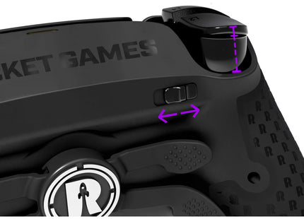 Rocket Games Controller Rocket Force X TMR Damaskus Purple Hall Effect