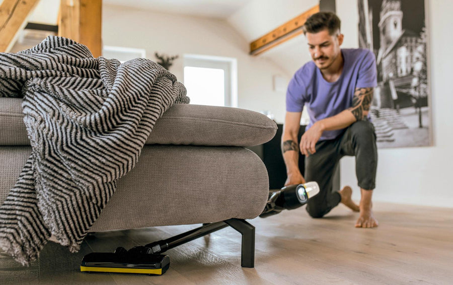Kärcher Akku-Hand- und Stielsauger VC 4 Cordless myHome Gelb/Schwarz - Foto 5