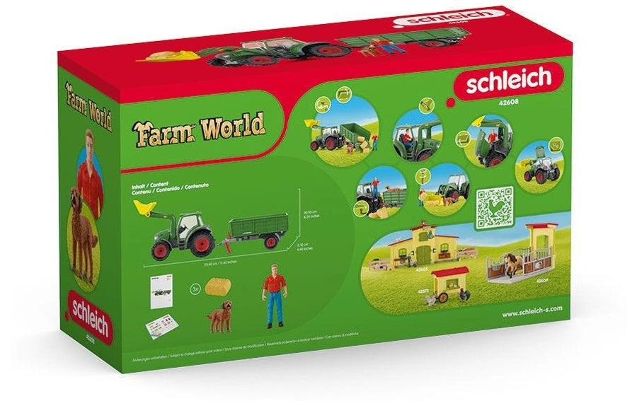 Schleich Spielfigurenset Farm World Traktor mit Anhänger - Foto 13