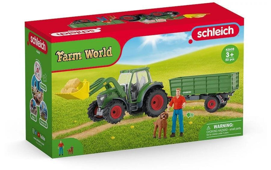 Schleich Spielfigurenset Farm World Traktor mit Anhänger - Foto 12