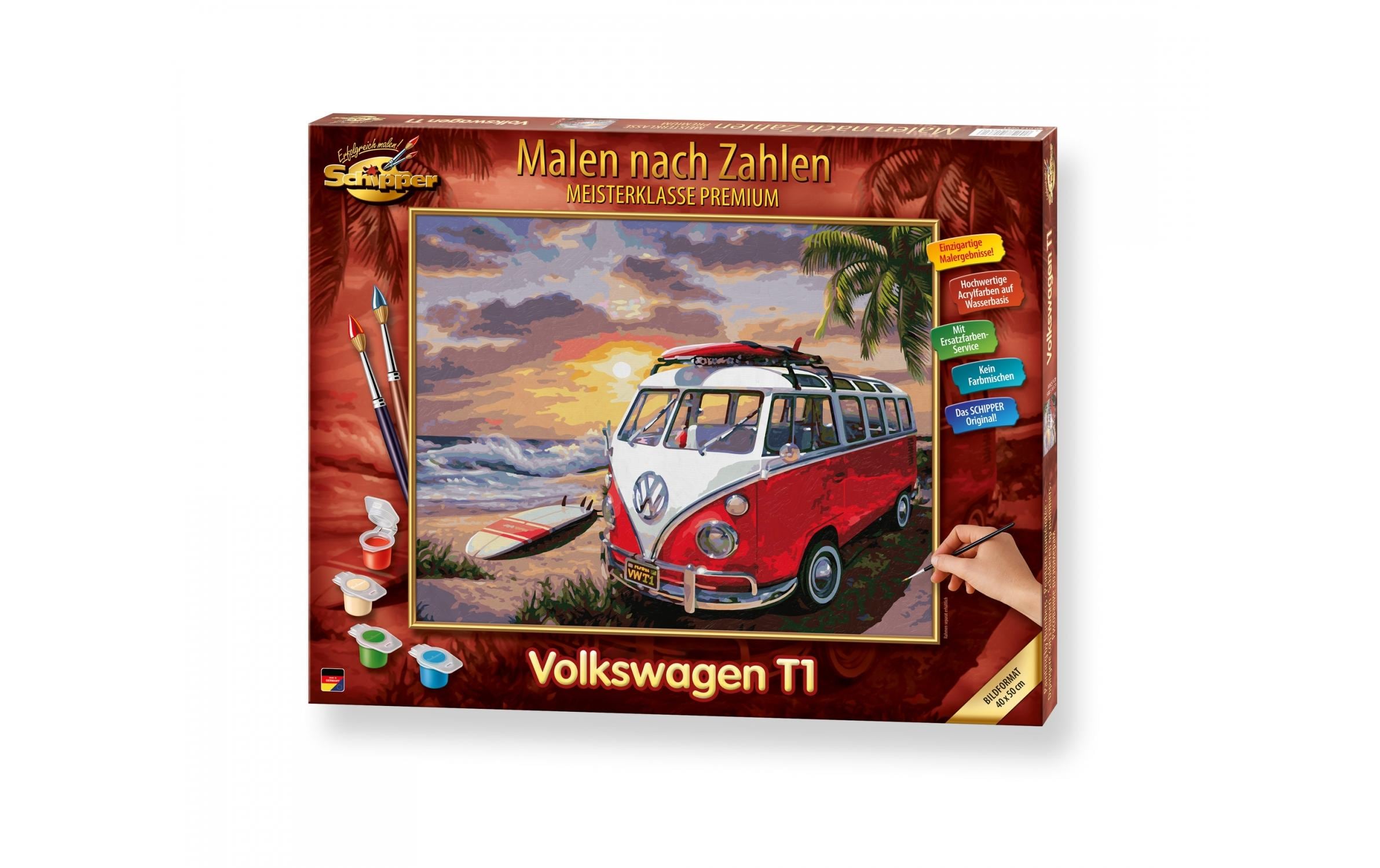 Schipper Malen nach Zahlen Volkswagen T1