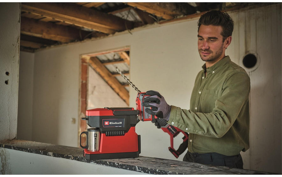 Einhell Filterkaffeemaschine TE-CF 18 Li-Solo Rot - Foto 2
