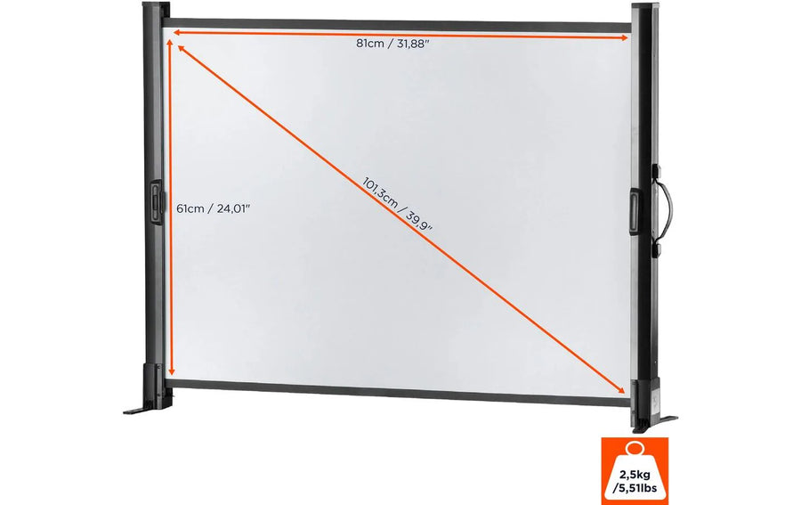 Celexon Tischleinwand Mobil Professional 81x61cm 4:3