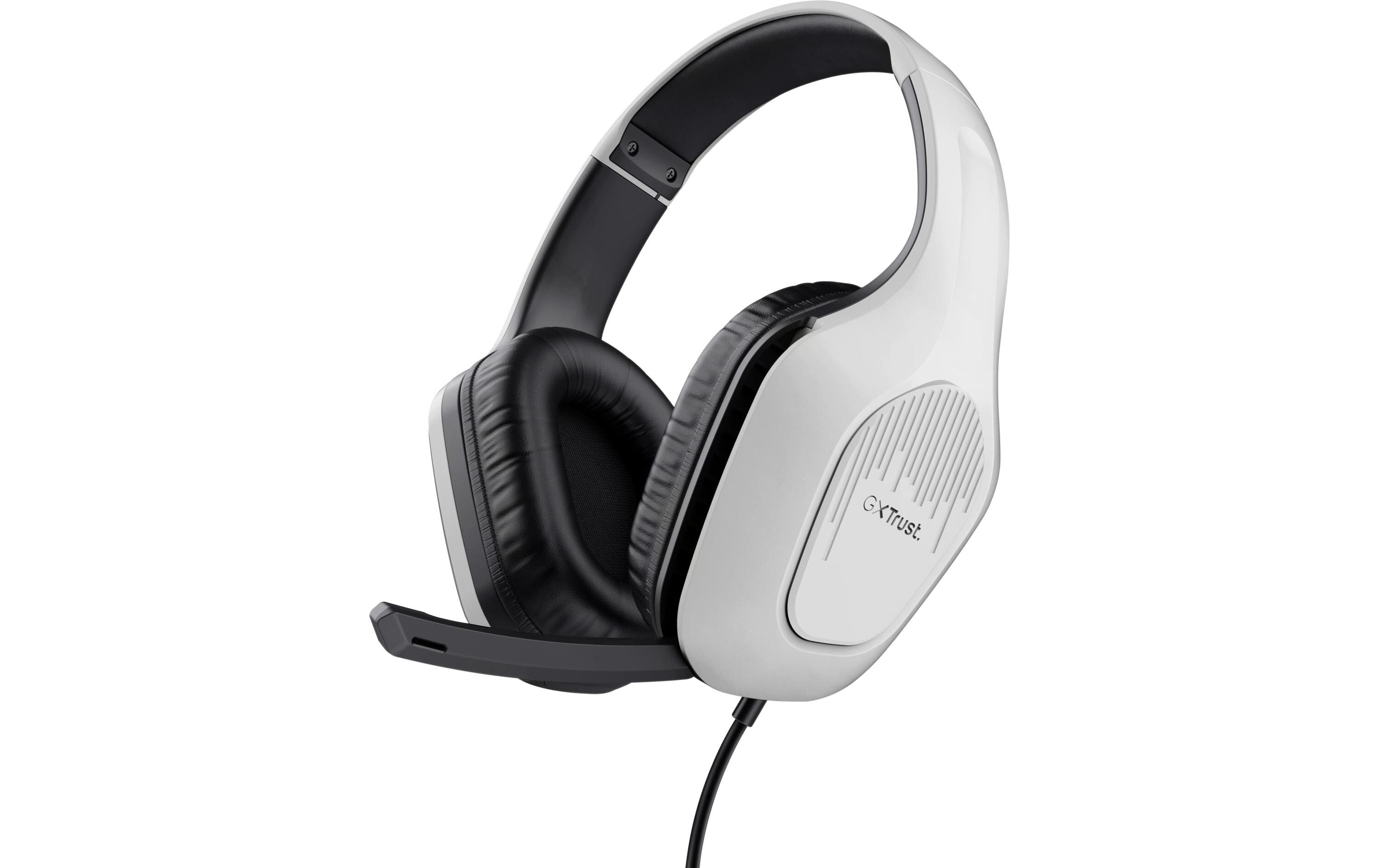 Trust Gaming-Headset GXT 415W Zirox Schwarz/Weiss