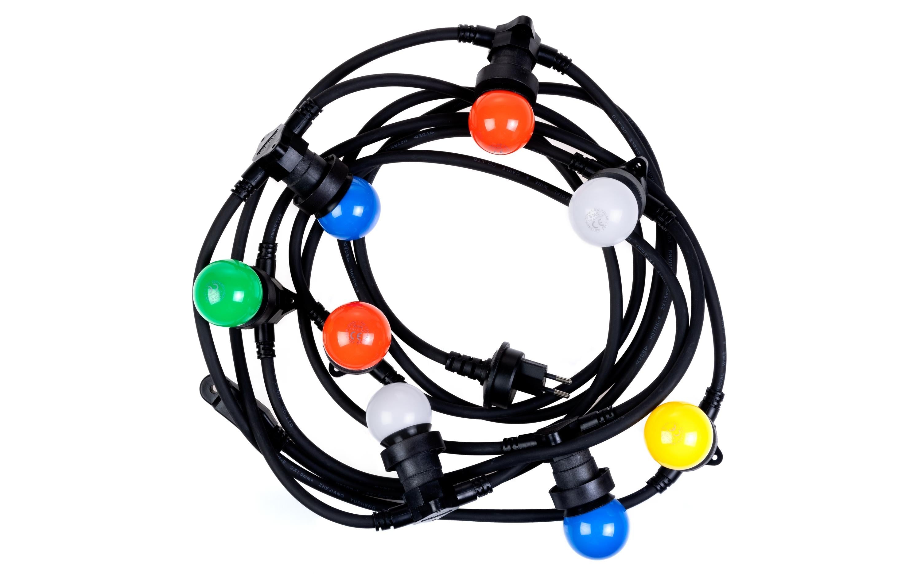 Schönenberger Lichterkette Party-Deco, 1000 cm, Mehrfarbig