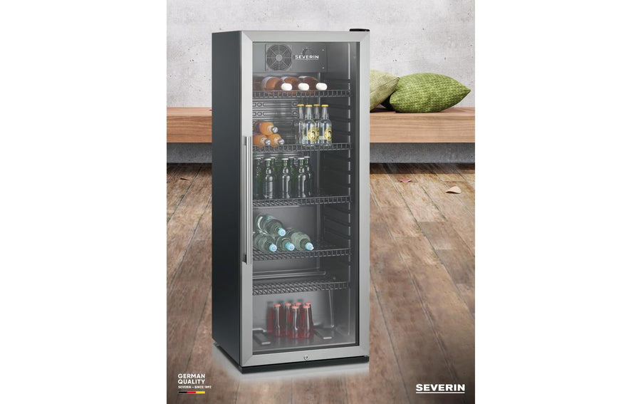 Severin Weinkühlschrank FKS 8841 Schwarz/Edelstahl, Rechts