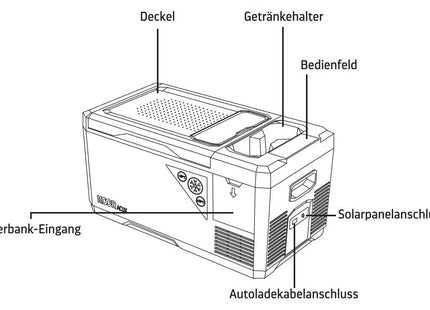 KOOR Kompressor-Kühlbox ACUX 18 mit Akku