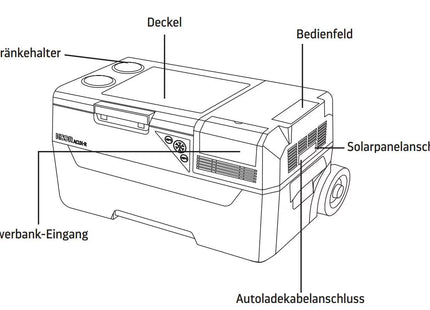 KOOR Kompressor-Kühlbox ACUX-R 40 mit Akku