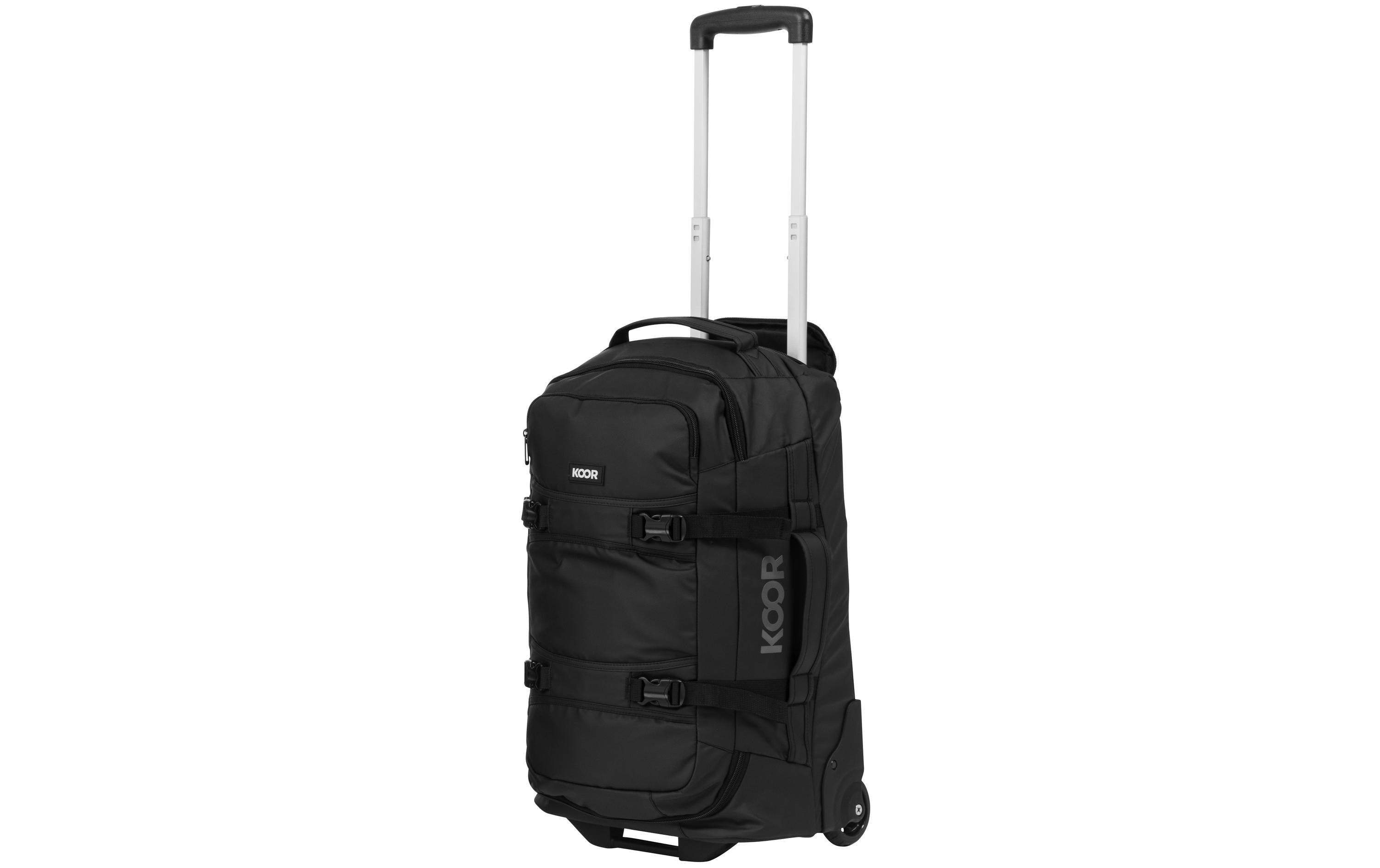 KOOR Valigia da viaggio Jiibs 50 L, Nero