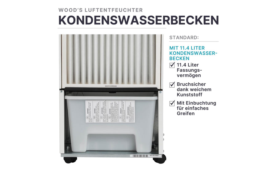 Wood's Deumidificatore LD40 (100 m²)