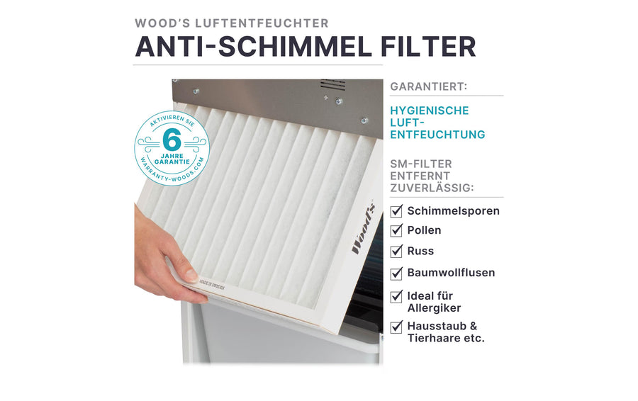 Wood's Deumidificatore SW20-FW (90 m²)